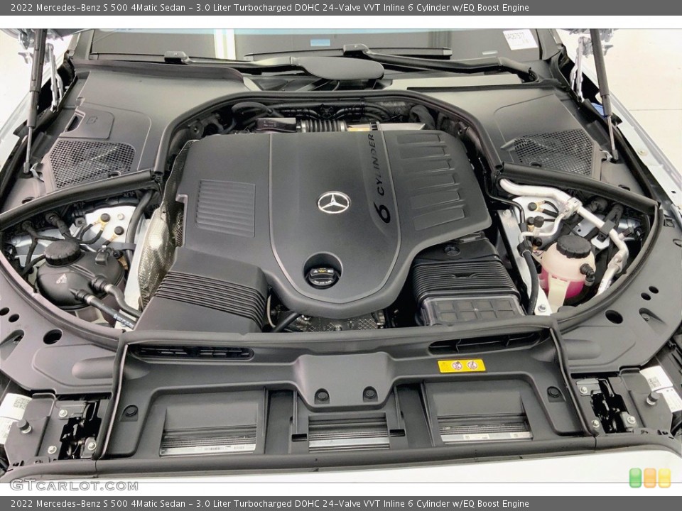 3.0 Liter Turbocharged DOHC 24-Valve VVT Inline 6 Cylinder w/EQ Boost Engine for the 2022 Mercedes-Benz S #143270826