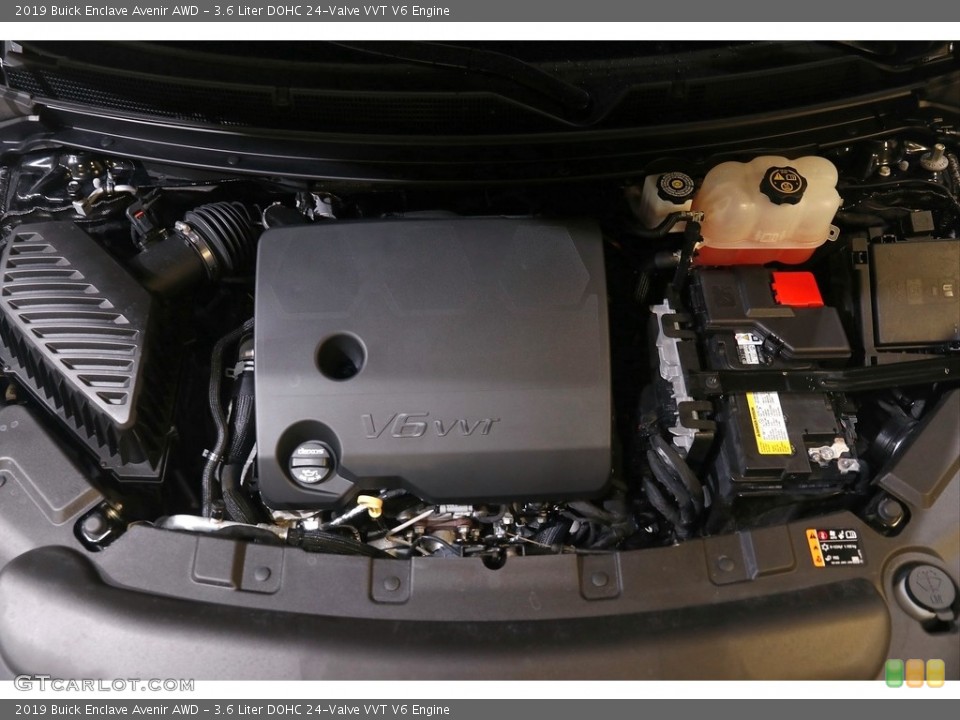 3.6 Liter DOHC 24-Valve VVT V6 2019 Buick Enclave Engine