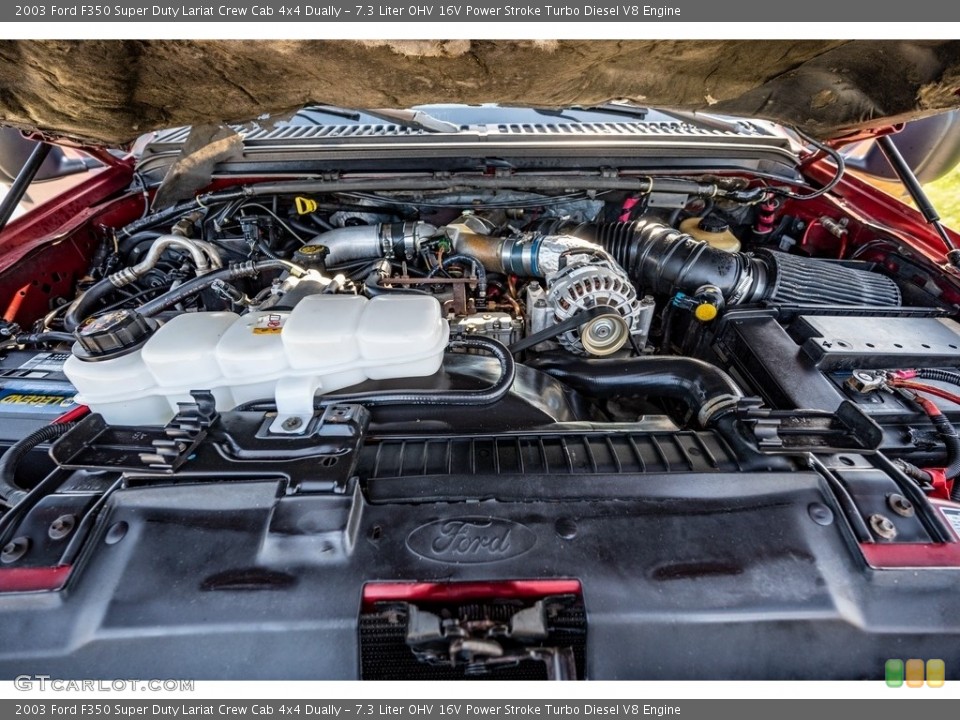 7.3 Liter OHV 16V Power Stroke Turbo Diesel V8 Engine for the 2003 Ford F350 Super Duty #143280611