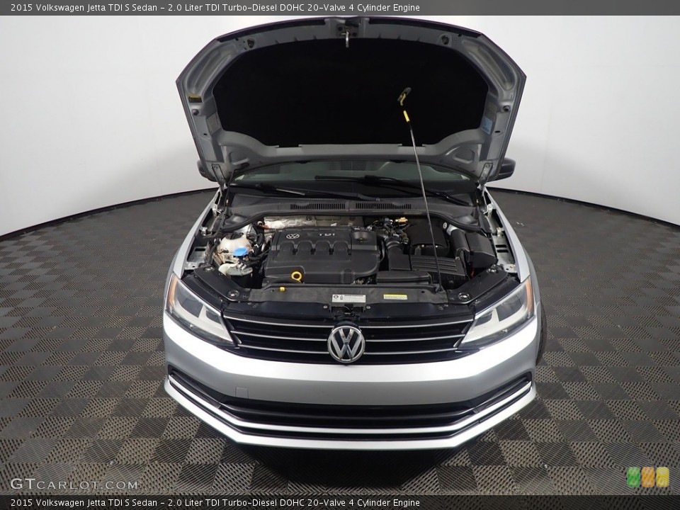 2.0 Liter TDI Turbo-Diesel DOHC 20-Valve 4 Cylinder 2015 Volkswagen Jetta Engine