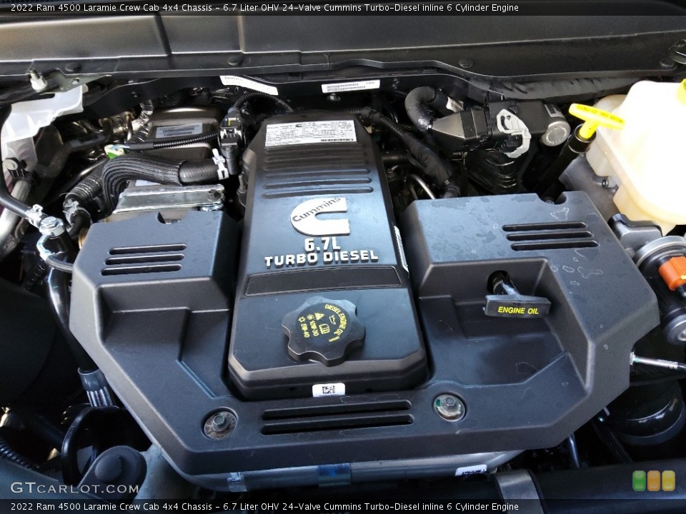 6.7 Liter OHV 24-Valve Cummins Turbo-Diesel inline 6 Cylinder Engine for the 2022 Ram 4500 #143315127