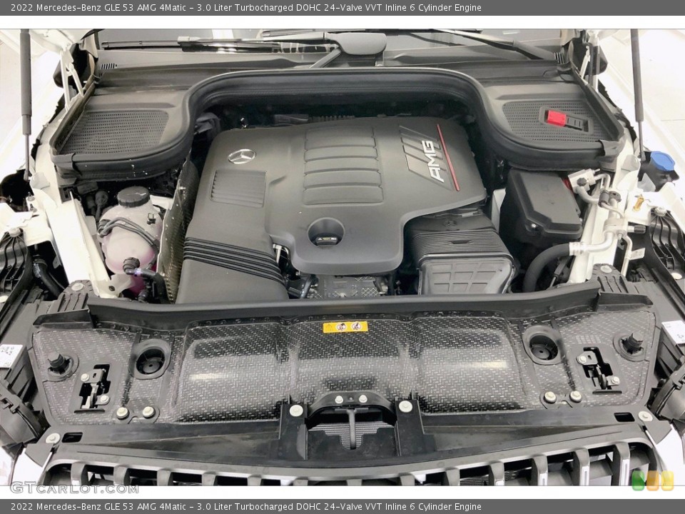 3.0 Liter Turbocharged DOHC 24-Valve VVT Inline 6 Cylinder 2022 Mercedes-Benz GLE Engine