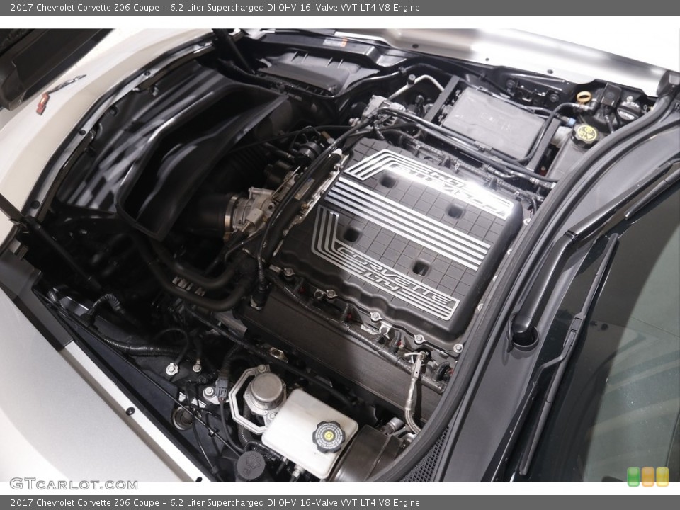 6.2 Liter Supercharged DI OHV 16-Valve VVT LT4 V8 Engine for the 2017 Chevrolet Corvette #143336981