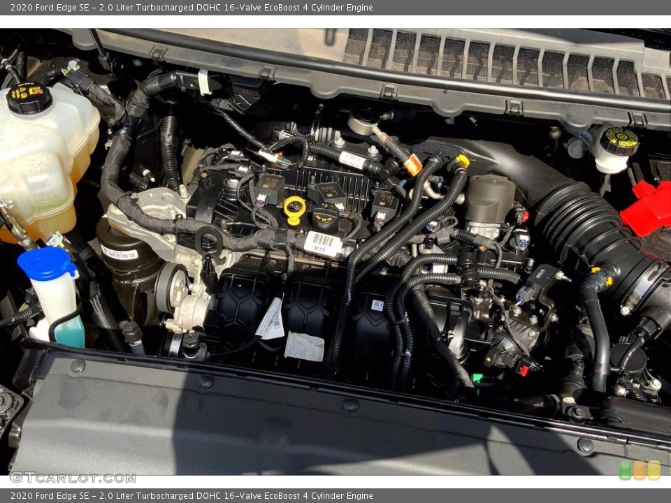 2.0 Liter Turbocharged DOHC 16-Valve EcoBoost 4 Cylinder 2020 Ford Edge Engine