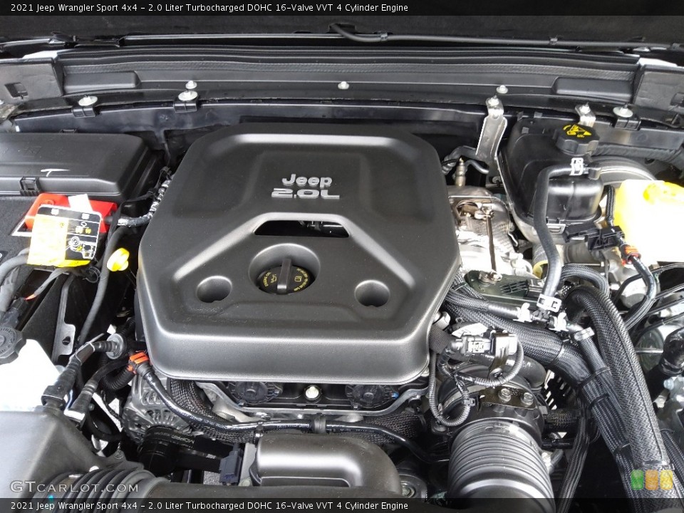 2.0 Liter Turbocharged DOHC 16-Valve VVT 4 Cylinder Engine for the 2021 Jeep Wrangler #143355162