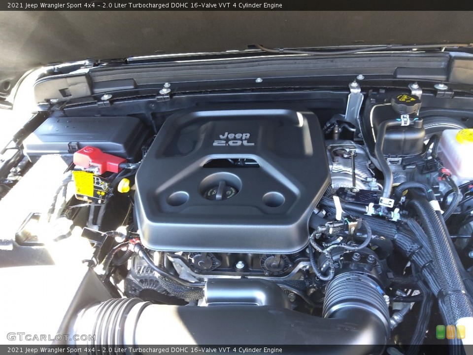 2.0 Liter Turbocharged DOHC 16-Valve VVT 4 Cylinder Engine for the 2021 Jeep Wrangler #143356998