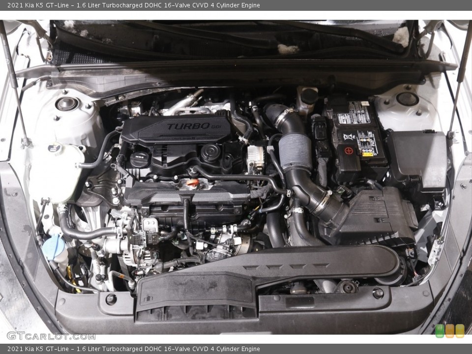 1.6 Liter Turbocharged DOHC 16-Valve CVVD 4 Cylinder Engine for the 2021 Kia K5 #143358201
