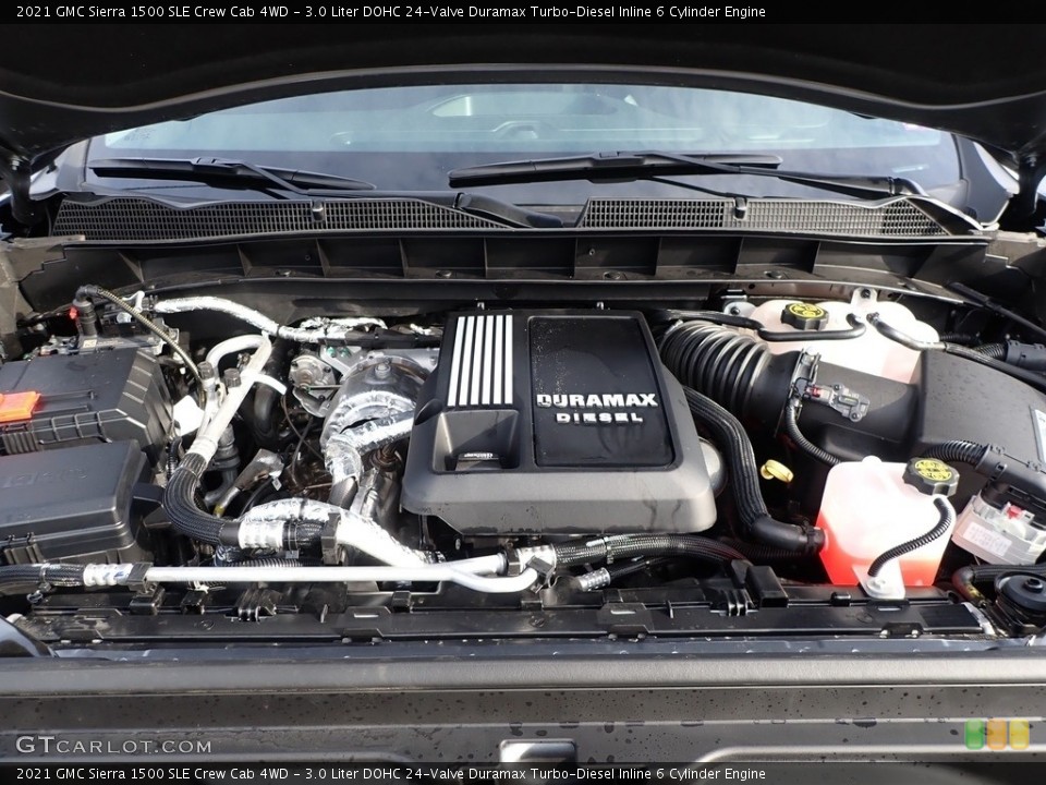 3.0 Liter DOHC 24-Valve Duramax Turbo-Diesel Inline 6 Cylinder Engine for the 2021 GMC Sierra 1500 #143369977