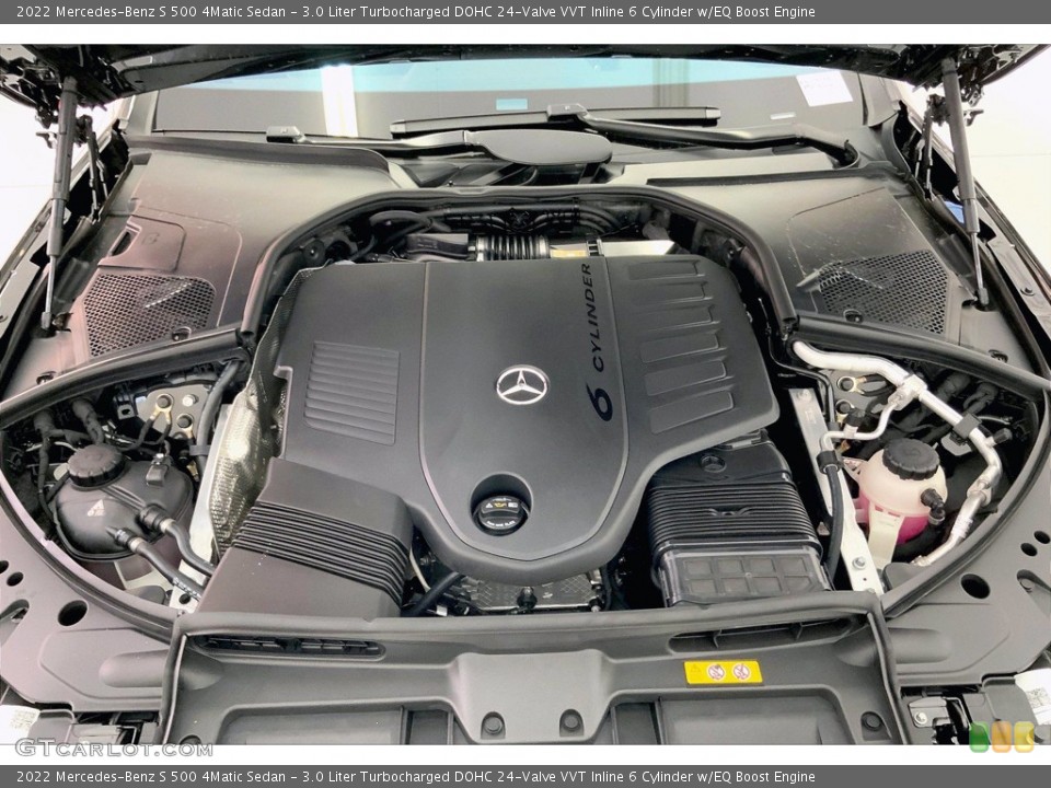 3.0 Liter Turbocharged DOHC 24-Valve VVT Inline 6 Cylinder w/EQ Boost Engine for the 2022 Mercedes-Benz S #143370128
