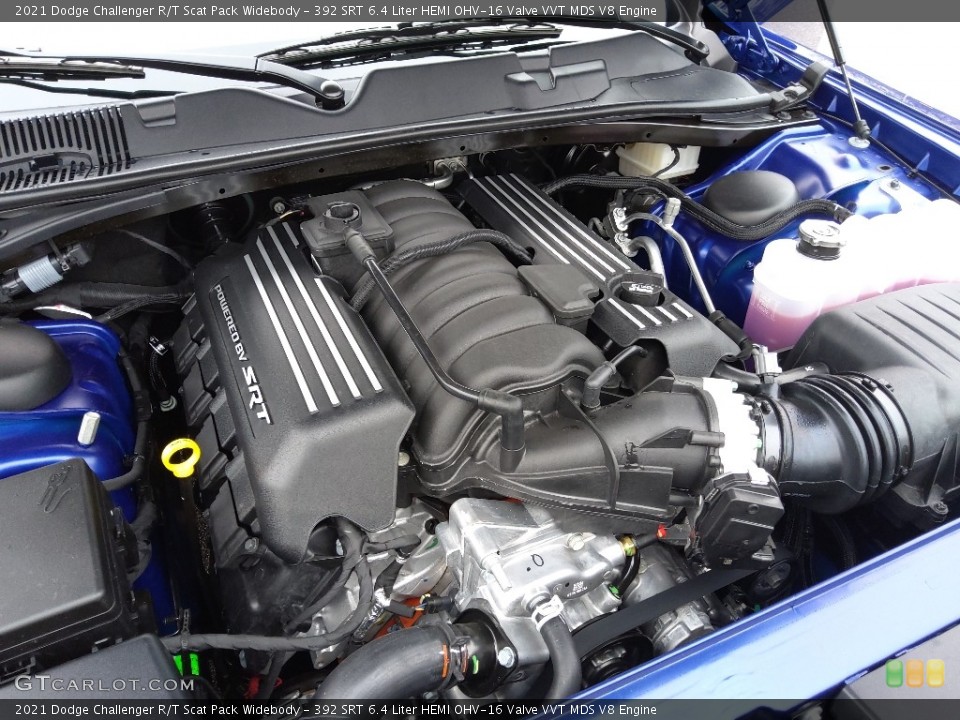 392 SRT 6.4 Liter HEMI OHV-16 Valve VVT MDS V8 Engine for the 2021 Dodge Challenger #143383260