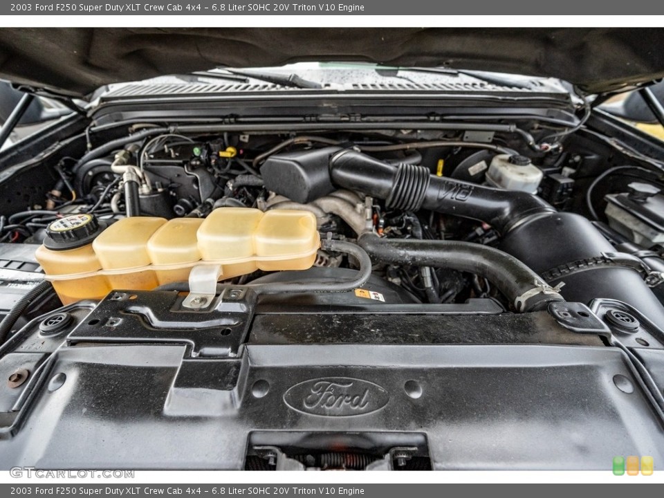 6.8 Liter SOHC 20V Triton V10 Engine for the 2003 Ford F250 Super Duty #143391608