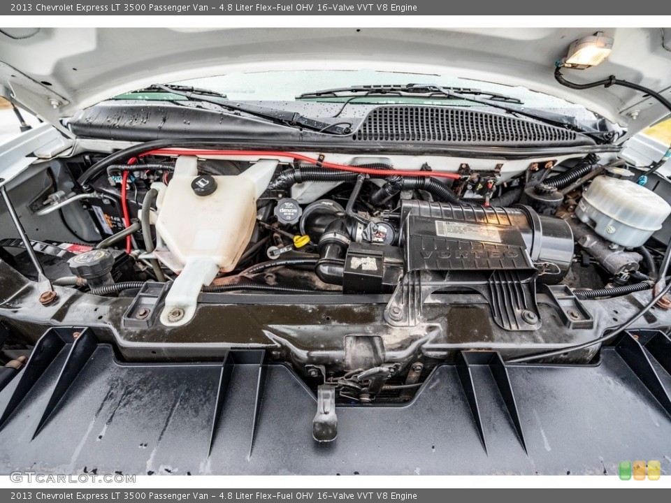 4.8 Liter Flex-Fuel OHV 16-Valve VVT V8 Engine for the 2013 Chevrolet Express #143393444