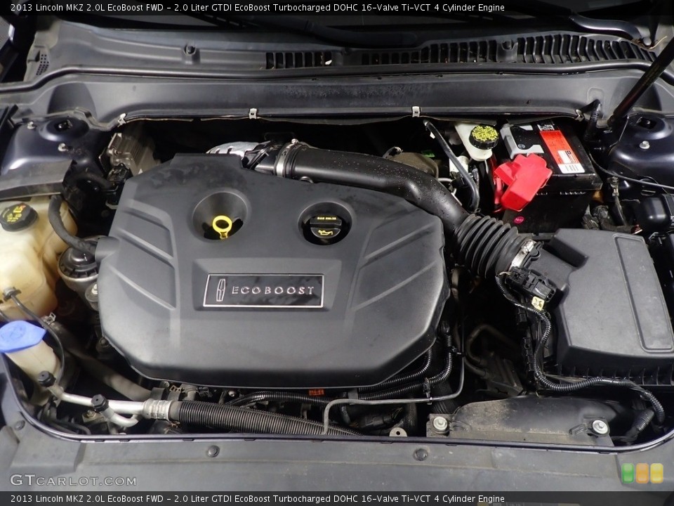 2.0 Liter GTDI EcoBoost Turbocharged DOHC 16-Valve Ti-VCT 4 Cylinder Engine for the 2013 Lincoln MKZ #143402398