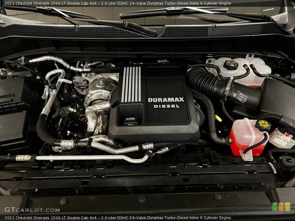 3.0 Liter DOHC 24-Valve Duramax Turbo-Diesel Inline 6 Cylinder Engine for the 2021 Chevrolet Silverado 1500 #143411598