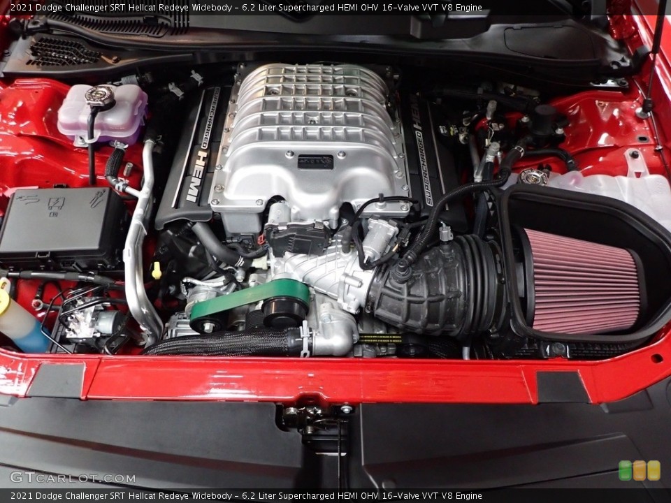 6.2 Liter Supercharged HEMI OHV 16-Valve VVT V8 Engine for the 2021 Dodge Challenger #143413195