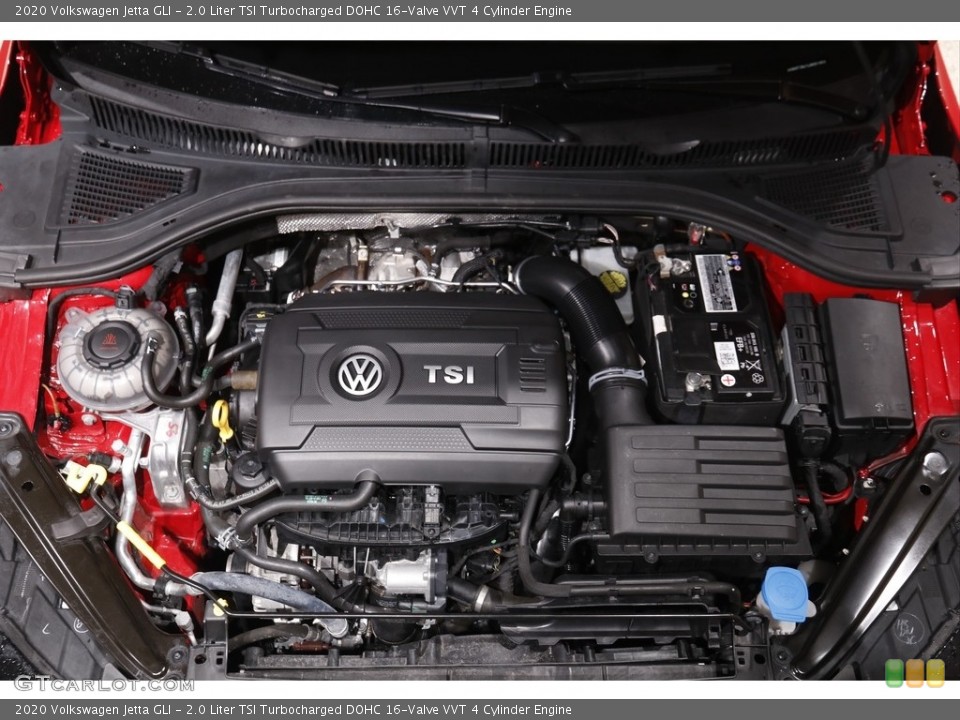 2.0 Liter TSI Turbocharged DOHC 16-Valve VVT 4 Cylinder 2020 Volkswagen Jetta Engine