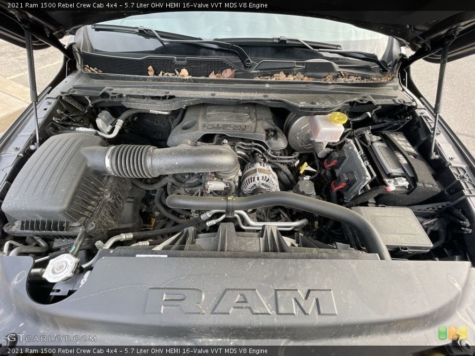5.7 Liter OHV HEMI 16-Valve VVT MDS V8 Engine for the 2021 Ram 1500 #143466971