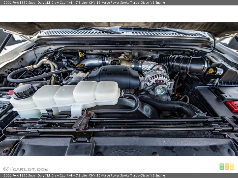 7.3 Liter OHV 16-Valve Power Stroke Turbo-Diesel V8 Engine for the 2001 Ford F350 Super Duty #143475782