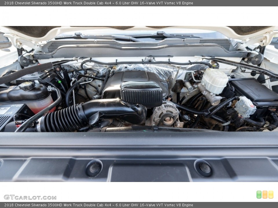 6.0 Liter OHV 16-Valve VVT Vortec V8 Engine for the 2018 Chevrolet Silverado 3500HD #143478164