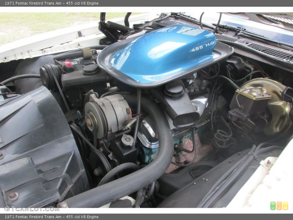 455 cid V8 Engine for the 1971 Pontiac Firebird #143484965