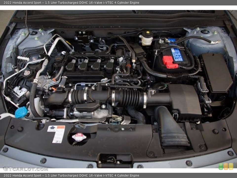 1.5 Liter Turbocharged DOHC 16-Valve i-VTEC 4 Cylinder Engine for the 2022 Honda Accord #143504212