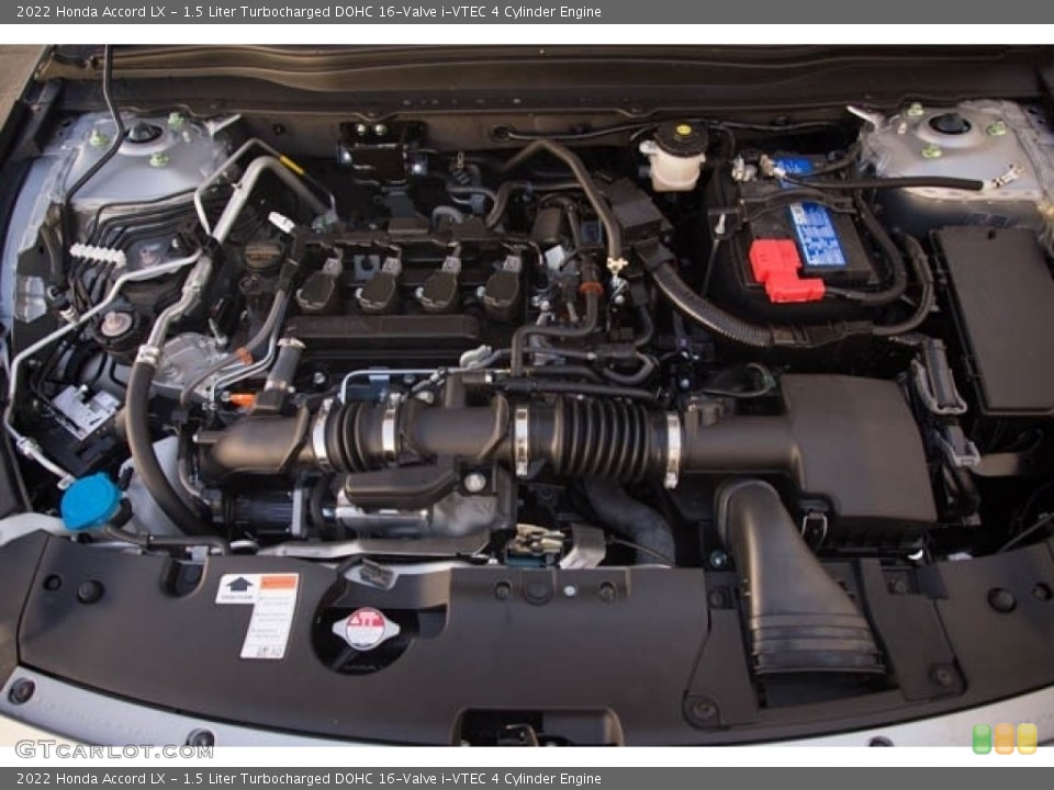 1.5 Liter Turbocharged DOHC 16-Valve i-VTEC 4 Cylinder Engine for the 2022 Honda Accord #143512680