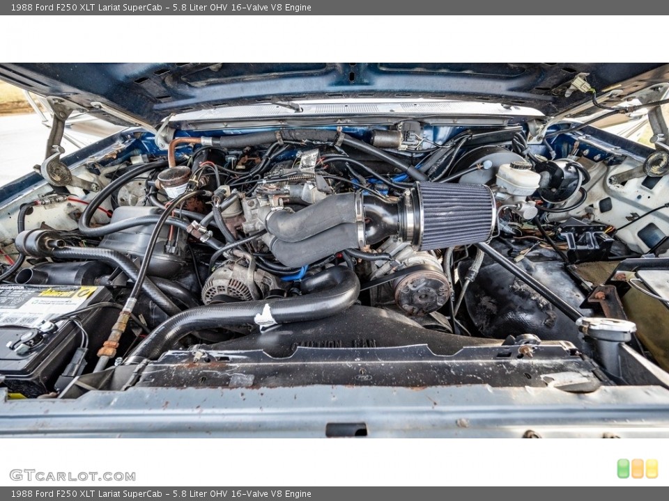 5.8 Liter OHV 16-Valve V8 Engine for the 1988 Ford F250 #143527360