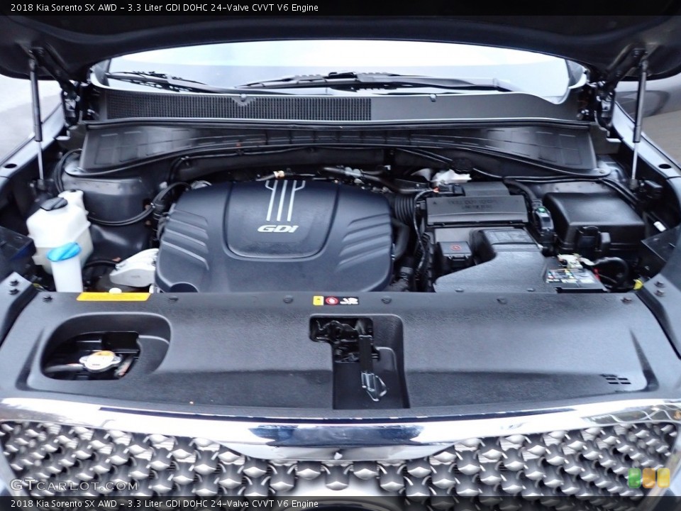 3.3 Liter GDI DOHC 24-Valve CVVT V6 Engine for the 2018 Kia Sorento #143528089