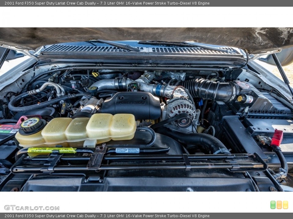 7.3 Liter OHV 16-Valve Power Stroke Turbo-Diesel V8 Engine for the 2001 Ford F350 Super Duty #143542435