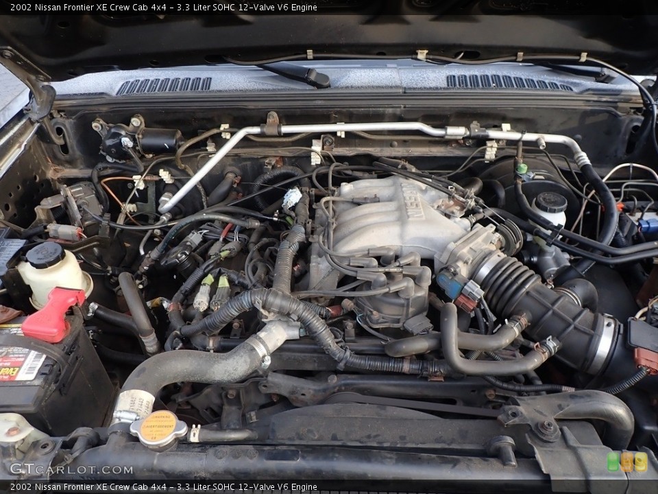 3.3 Liter SOHC 12-Valve V6 Engine for the 2002 Nissan Frontier #143544922