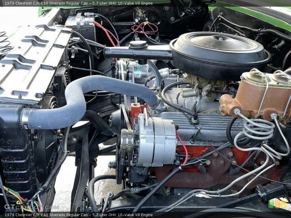 5.7 Liter OHV 16-Valve V8 Engine for the 1979 Chevrolet C/K #143546413