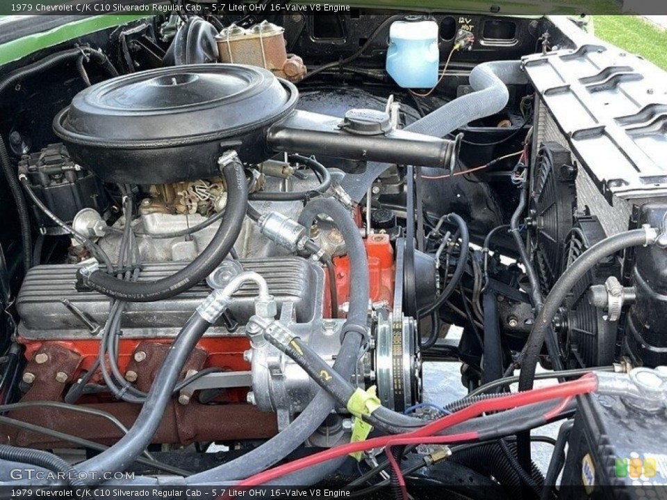 5.7 Liter OHV 16-Valve V8 Engine for the 1979 Chevrolet C/K #143546419
