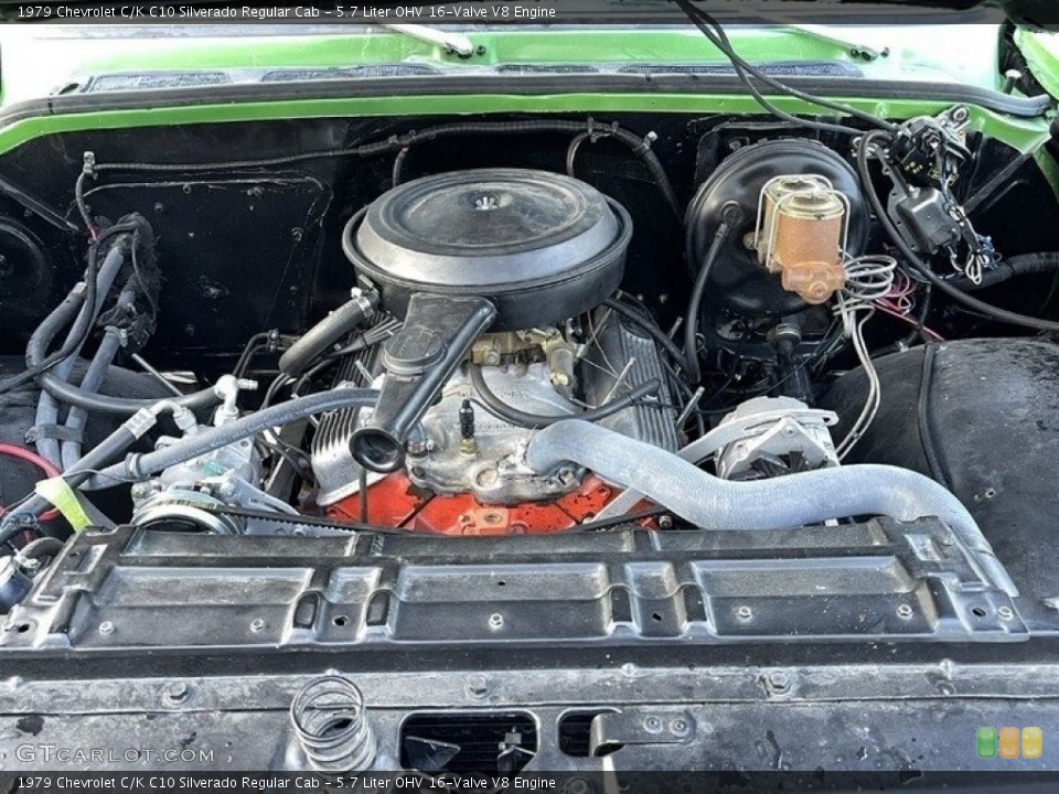 5.7 Liter OHV 16-Valve V8 Engine for the 1979 Chevrolet C/K #143546425
