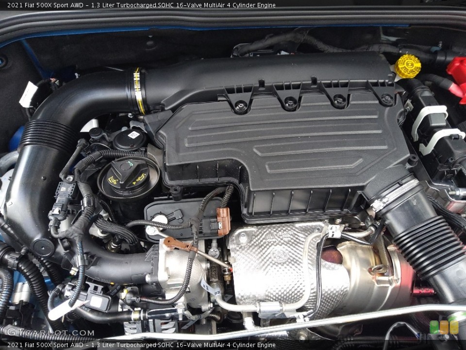 1.3 Liter Turbocharged SOHC 16-Valve MultiAir 4 Cylinder Engine for the 2021 Fiat 500X #143562892