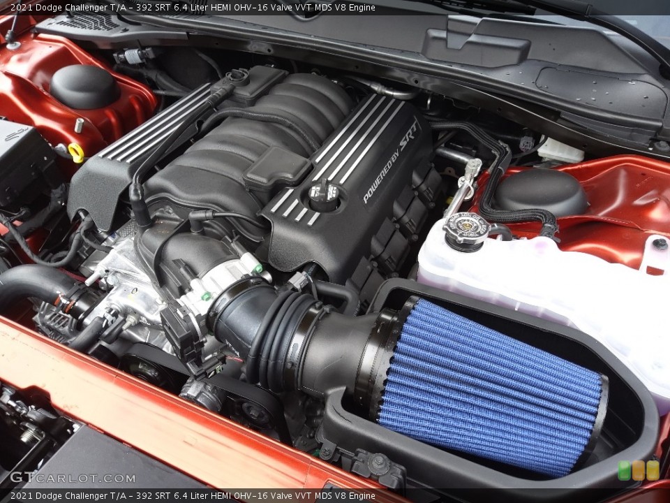 392 SRT 6.4 Liter HEMI OHV-16 Valve VVT MDS V8 Engine for the 2021 Dodge Challenger #143565286