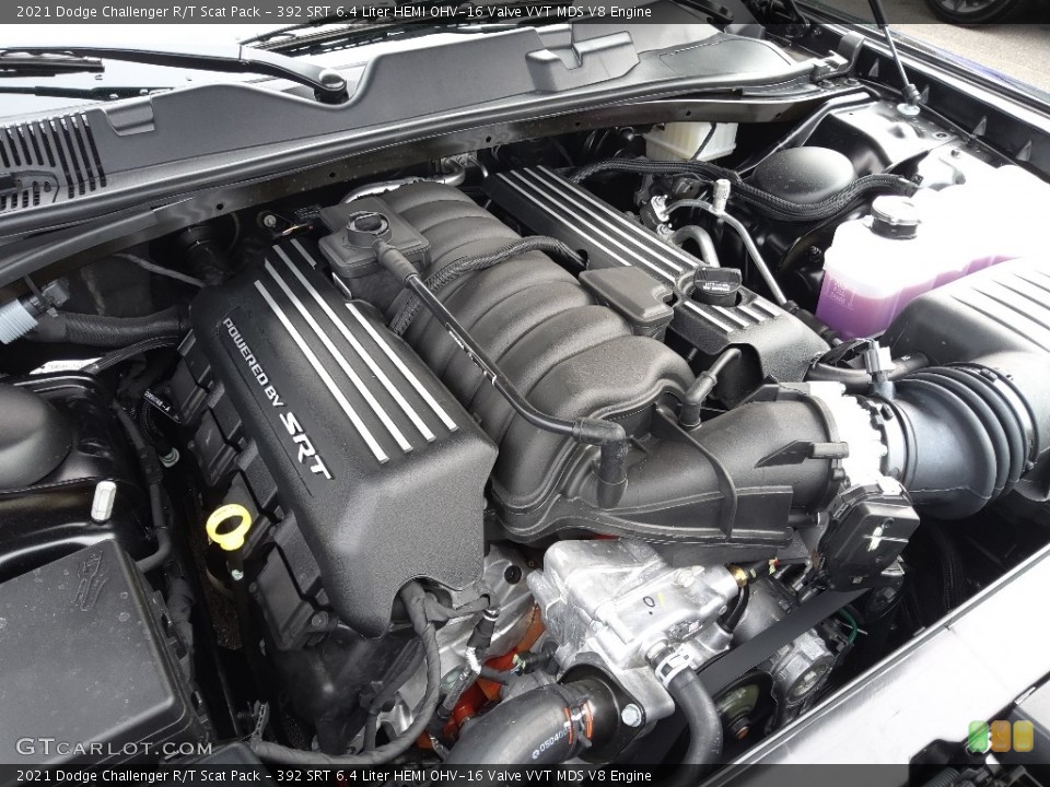 392 SRT 6.4 Liter HEMI OHV-16 Valve VVT MDS V8 Engine for the 2021 Dodge Challenger #143581305