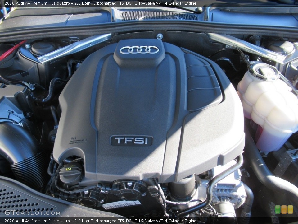 2.0 Liter Turbocharged TFSI DOHC 16-Valve VVT 4 Cylinder 2020 Audi A4 Engine