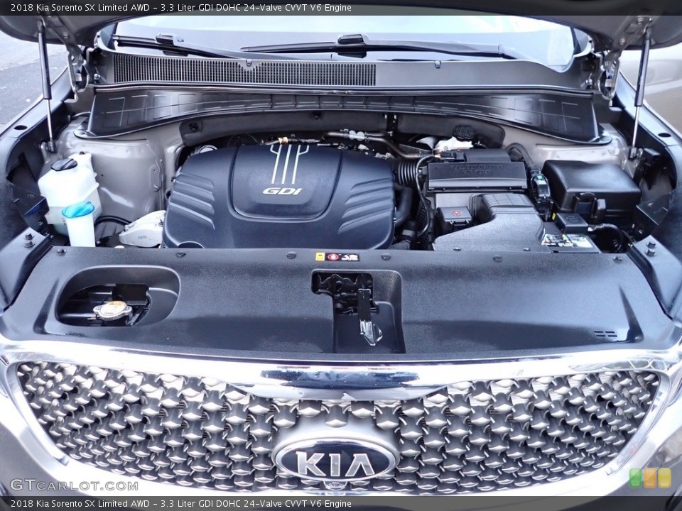 3.3 Liter GDI DOHC 24-Valve CVVT V6 Engine for the 2018 Kia Sorento #143590618