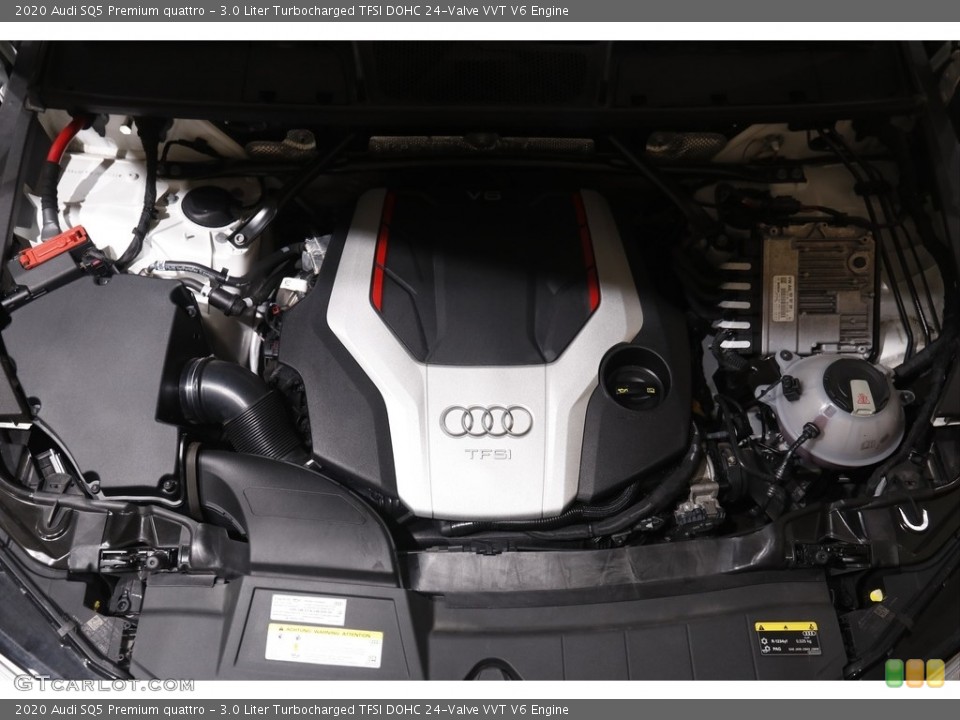 3.0 Liter Turbocharged TFSI DOHC 24-Valve VVT V6 2020 Audi SQ5 Engine