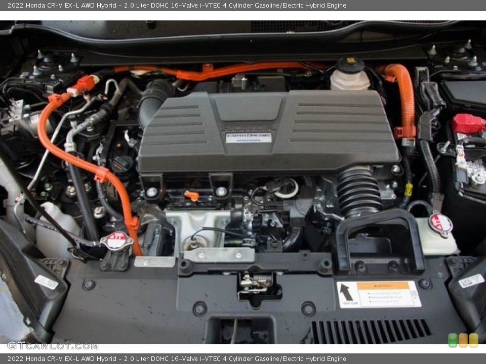 2.0 Liter DOHC 16-Valve i-VTEC 4 Cylinder Gasoline/Electric Hybrid Engine for the 2022 Honda CR-V #143600336