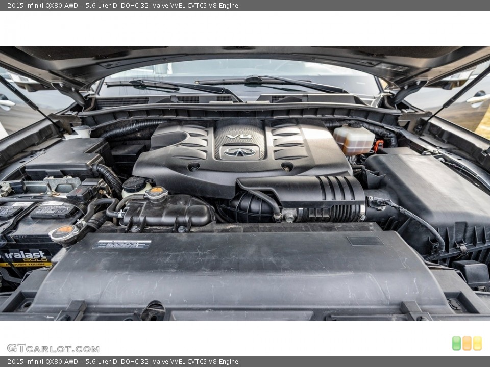 5.6 Liter DI DOHC 32-Valve VVEL CVTCS V8 Engine for the 2015 Infiniti QX80 #143615927