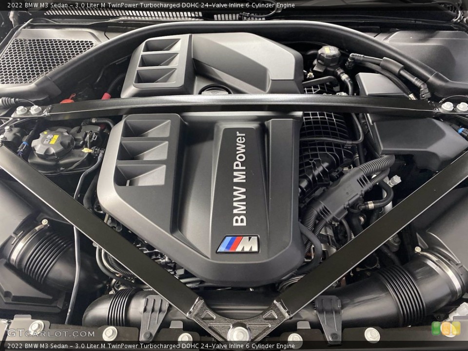 3.0 Liter M TwinPower Turbocharged DOHC 24-Valve Inline 6 Cylinder Engine for the 2022 BMW M3 #143618703