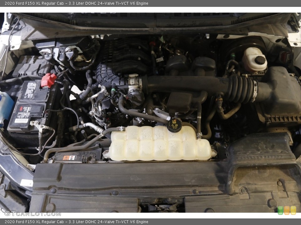 3.3 Liter DOHC 24-Valve Ti-VCT V6 2020 Ford F150 Engine