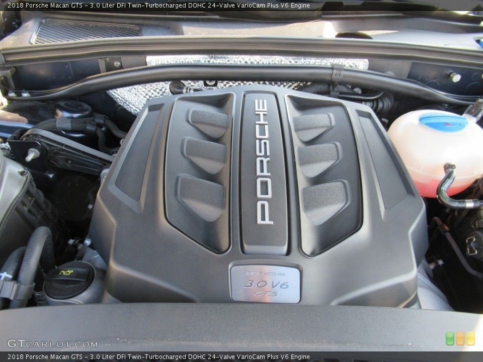 3.0 Liter DFI Twin-Turbocharged DOHC 24-Valve VarioCam Plus V6 2018 Porsche Macan Engine