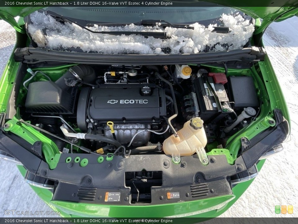 1.8 Liter DOHC 16-Valve VVT Ecotec 4 Cylinder Engine for the 2016 Chevrolet Sonic #143638898