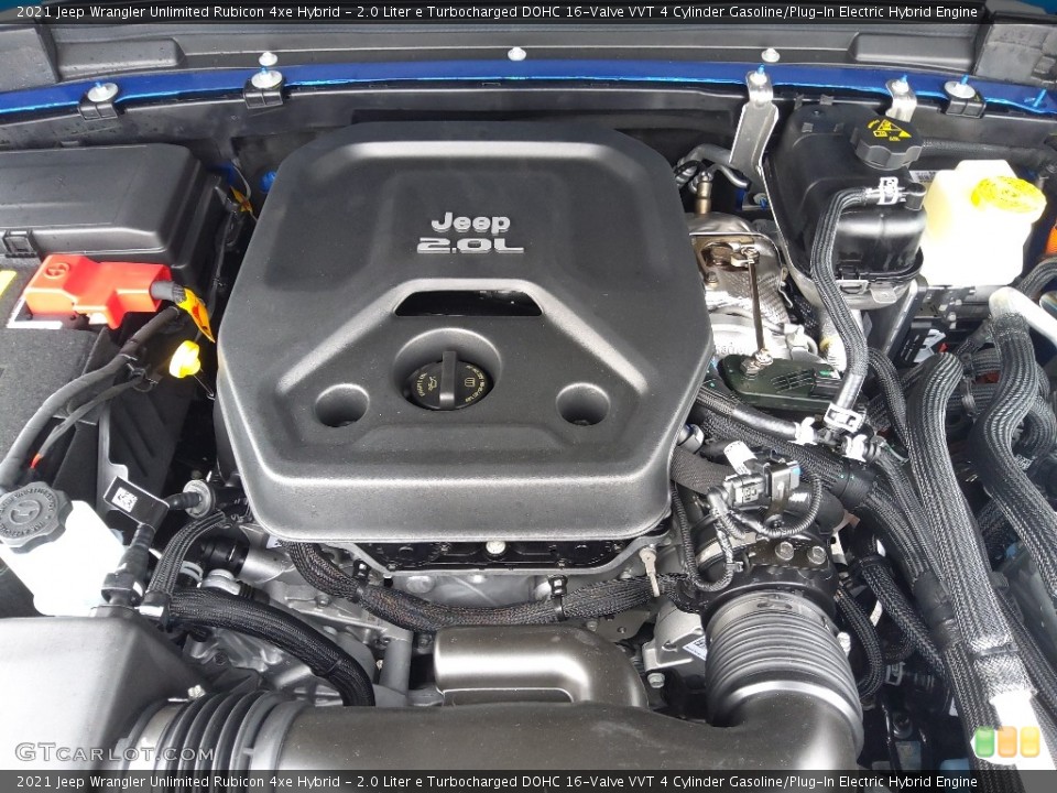 2.0 Liter e Turbocharged DOHC 16-Valve VVT 4 Cylinder Gasoline/Plug-In Electric Hybrid Engine for the 2021 Jeep Wrangler Unlimited #143645137