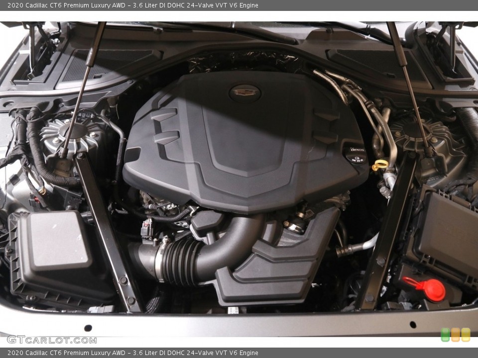 3.6 Liter DI DOHC 24-Valve VVT V6 2020 Cadillac CT6 Engine