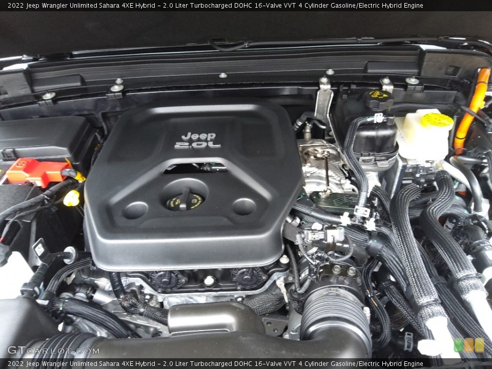 2.0 Liter Turbocharged DOHC 16-Valve VVT 4 Cylinder Gasoline/Electric Hybrid Engine for the 2022 Jeep Wrangler Unlimited #143659926