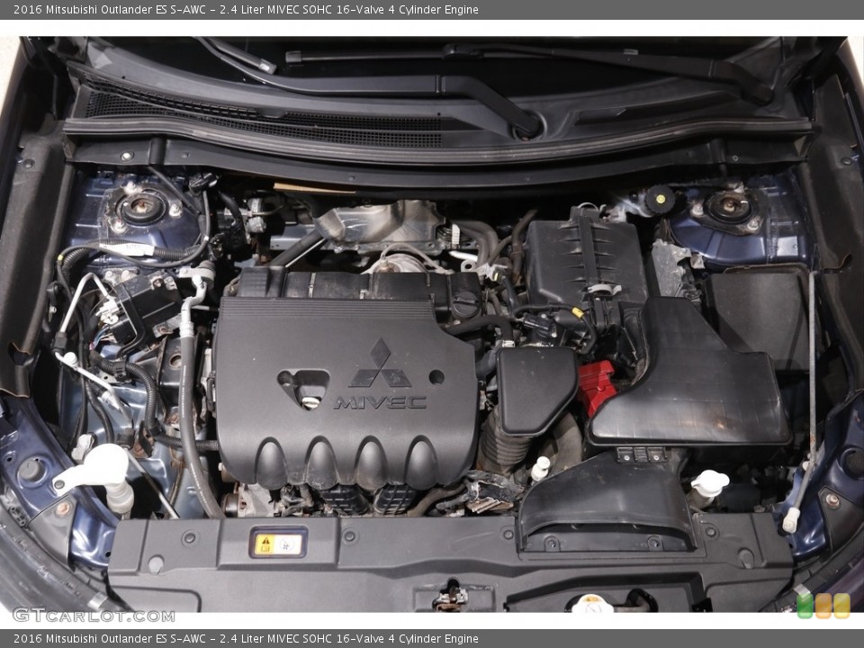2.4 Liter MIVEC SOHC 16-Valve 4 Cylinder 2016 Mitsubishi Outlander Engine