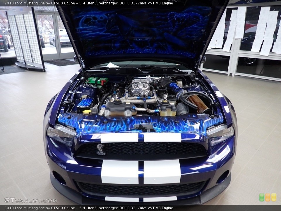 5.4 Liter Supercharged DOHC 32-Valve VVT V8 Engine for the 2010 Ford Mustang #143681940